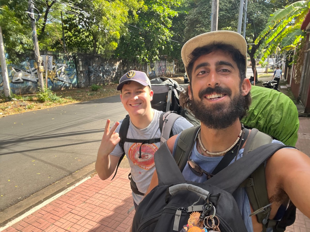 Enjoying San Juan Del Sur with a new friend and having my friend Ryan join me in&nbsp;Nicaragua